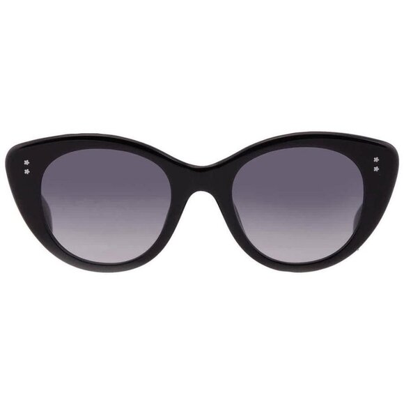 New Authentic Kenzo Smoke Gradient Cat Eye Ladies Sunglasses KZ40172I 01B 50 KZ4 - Picture 1 of 5